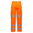 Portwest LW71 Class 2 Hi-Vis Women's Three Band Work Trousers
