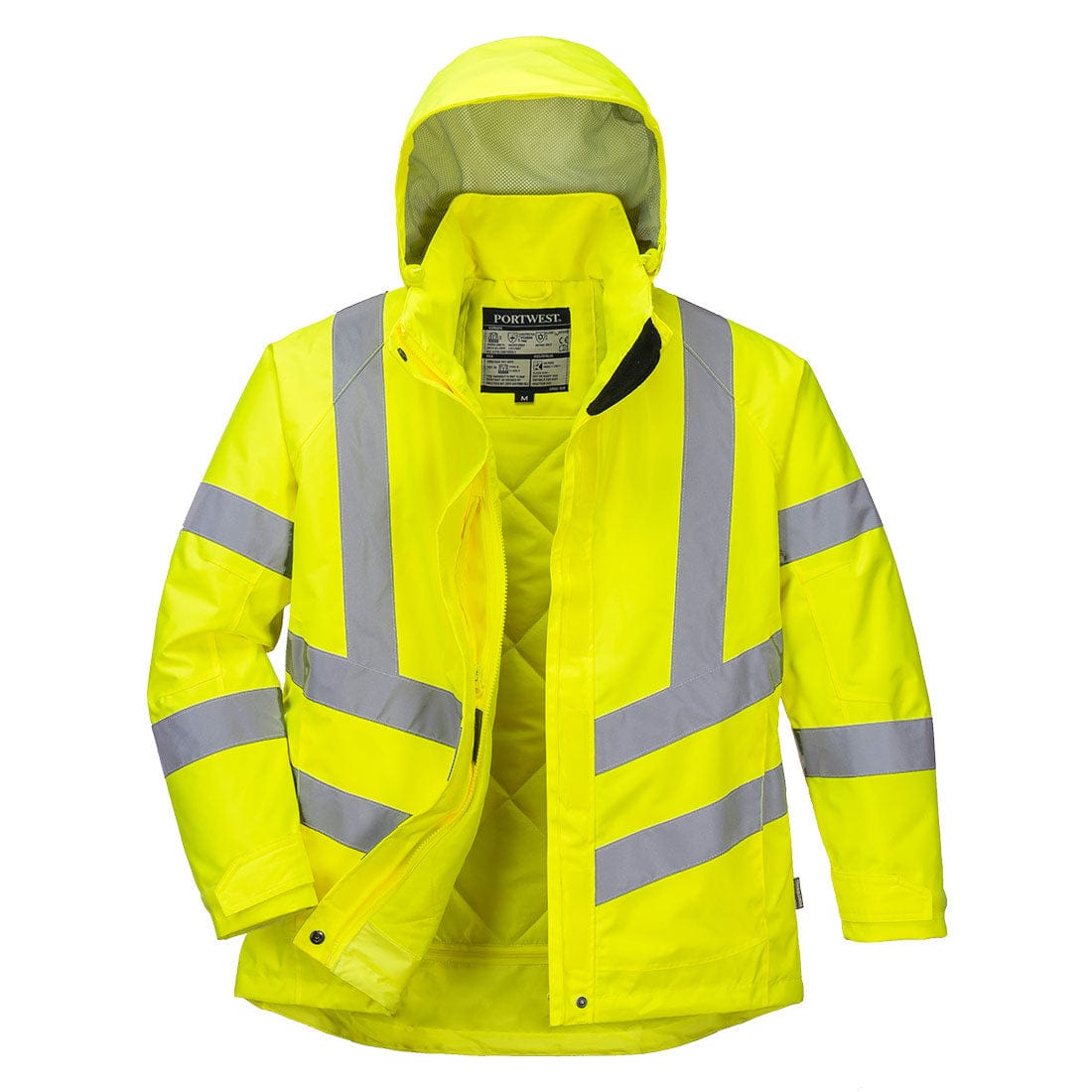 Portwest LW74 Class 3 Hi-Vis Women's Winter Jacket
