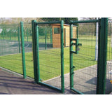 Lockmaster-single-double-leaf-swing-gate-access-steel-mesh-heavy-duty-durable-security-industrial-residential-anti-lift-customisable-lockable-fencing-fence-anti-clib-anti-vandal-versatile-secure-commercial
