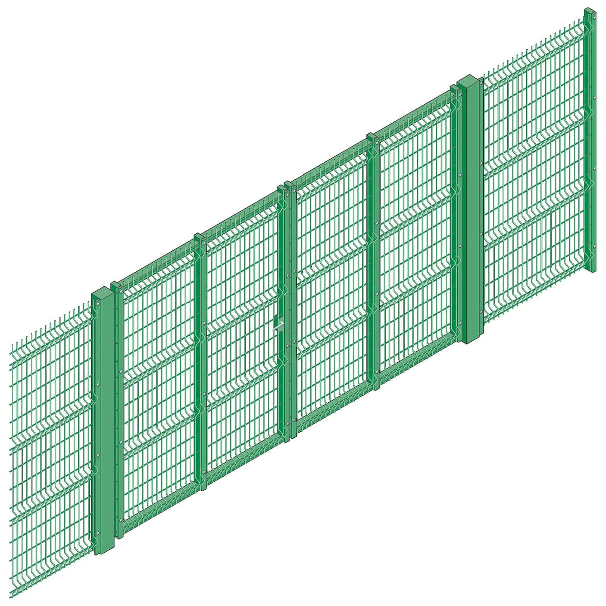 Leaf Swing Gate System