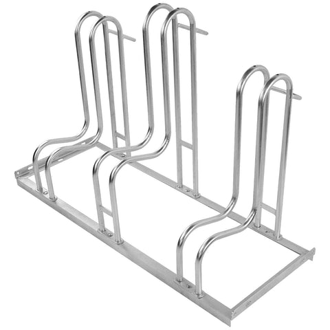 HELIOS Galvanised Steel Single Sided Bike Rack