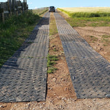 multitrack-walk-top-ground-safety-matting-mats-recycled-LDPE-plastic-slip-resistant-temporary-flooring-walkways-uneven-groud-events-floor-protection-pathways-building-work-renovations-reusable-lightweight-construction-industrial-agricultural-interlocking-portable-temporary