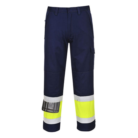 Portwest MV26 Modaflame Work Hi-Vis Class 1 Multi-Norm FR Trousers