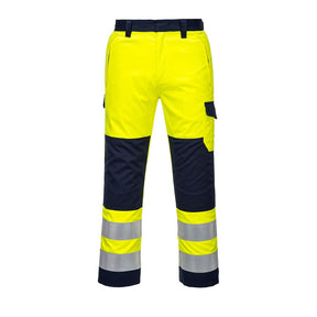 Portwest MV46 Modaflame Work Hi-Vis Multi-Norm Contrast FR Trousers