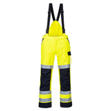 Portwest MV71 Waterproof Modaflame Rain+ Hi-Vis Multi-Norm Contrast FR Trousers