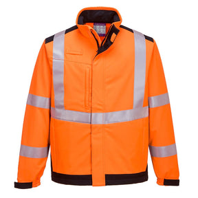 Portwest MV72 Modaflame Softshell Hi-Vis Multi-Norm FR Jacket