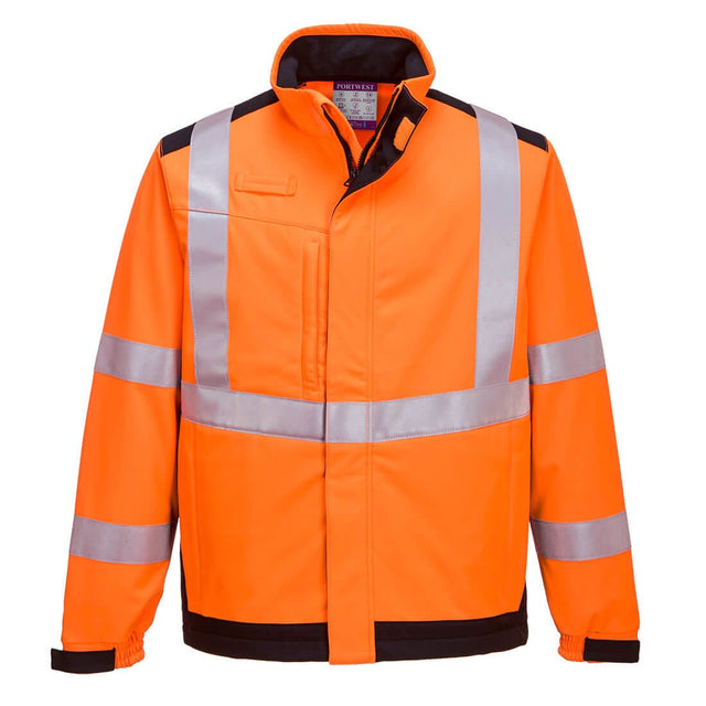 Portwest MV72 Modaflame Softshell Hi-Vis Multi-Norm FR Jacket