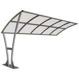 Newton-open-sided-bike-shelter-clear-roof-outdoor-bicycle-cycle-secure-steel-commercial-weatherproof-durable-enclosure-schools-university-college-flanged-base-plates-bolt-down-galvanised