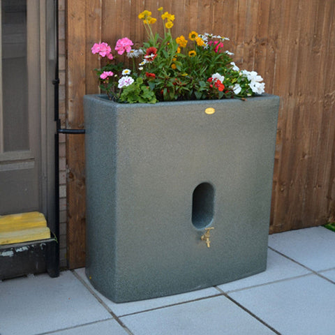 Oasis Water Butt with Double Planter