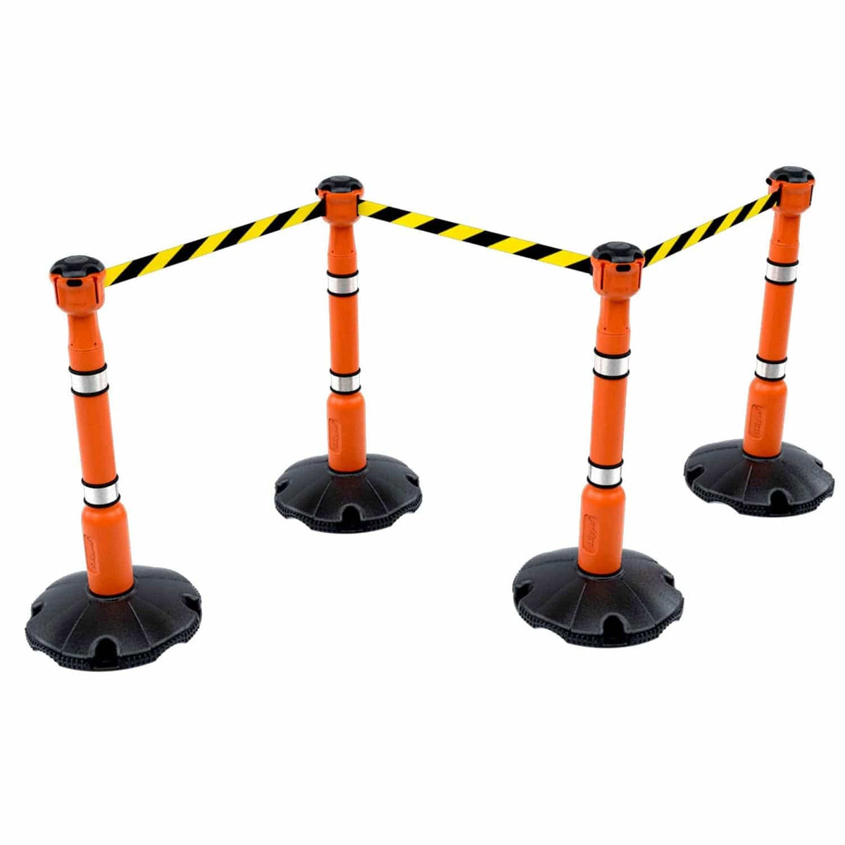 Skipper™ 27m Retractable Linear Post & Base Barrier Kit | SSUK
