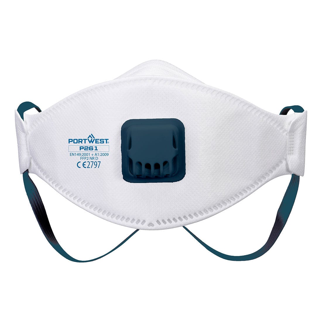 Portwest P261 Trifold Valved Dolomite FFP2 Respirator (Pk10)