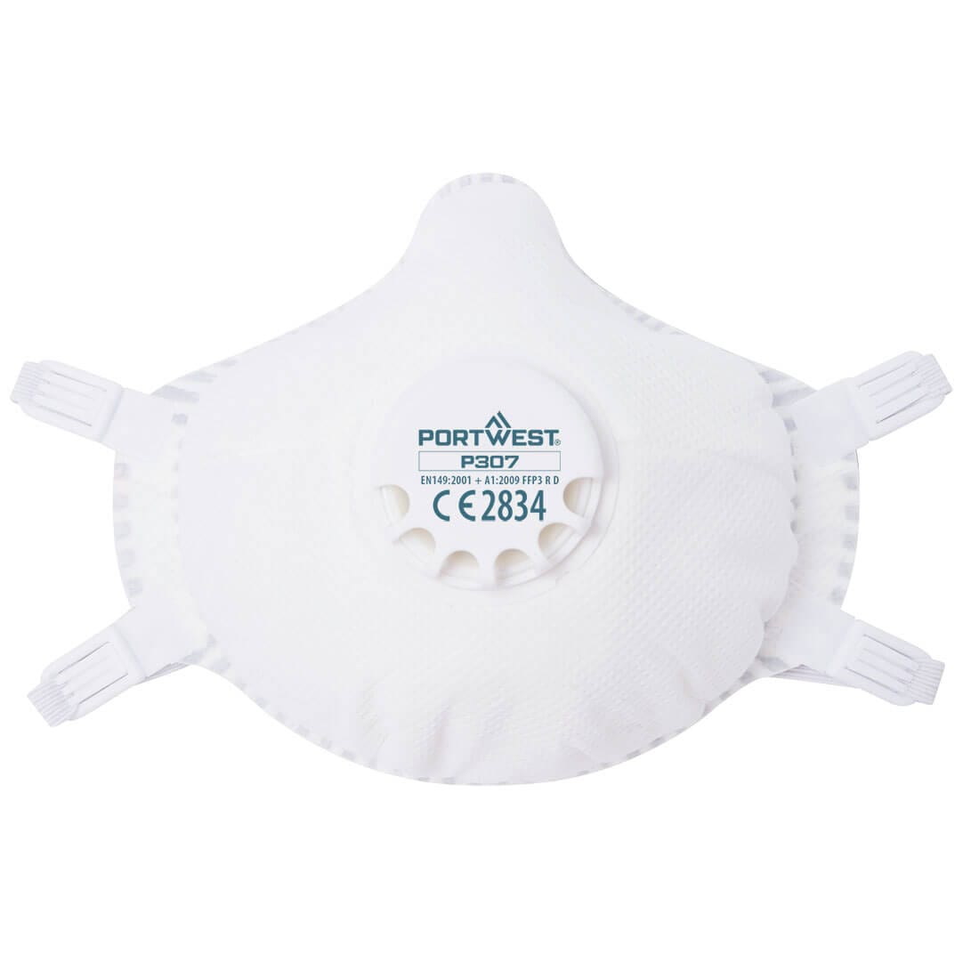 Portwest P307 FFP3 Ultimate Reusable Compact Respirator (Pk5)