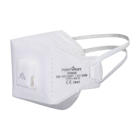 Portwest P393 EAGLE PRO FFP3 Valved Dolomite Fold Flat Respirator (Pk10)