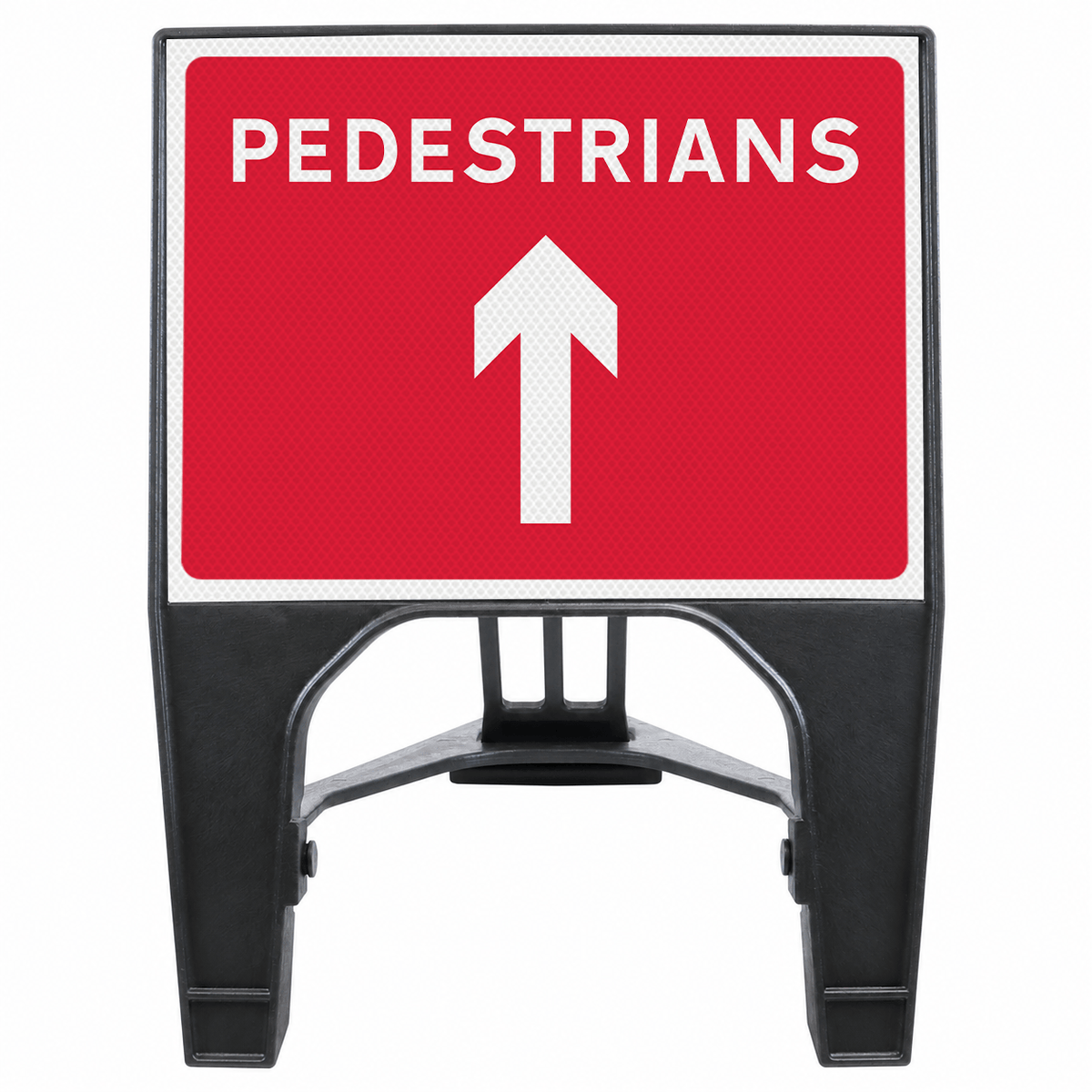 Pedestrians Forward 600 x 450mm Q-Sign