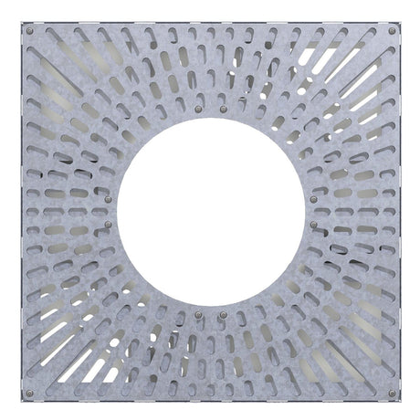 galvanised steel tree grille