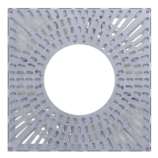 galvanised steel tree grille