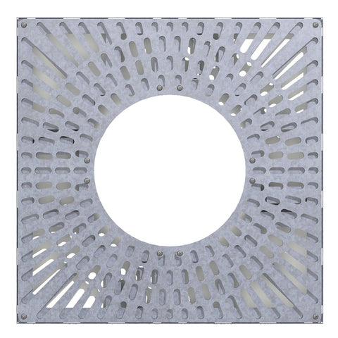 galvanised steel tree grille