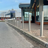 plain-round-stainless-steel-bollard-autopa-fixed-1000m-above-ground-urban-outdoor-weatherproof-cityscape-impact-protection-anti-ram-security-post-pedestrian-safety-barrier-pillar-street-furniture-commercial-heavy-duty-robust