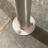 plain-round-stainless-steel-bollard-autopa-fixed-1000m-above-ground-urban-outdoor-weatherproof-cityscape-impact-protection-anti-ram-security-post-pedestrian-safety-barrier-pillar-street-furniture-commercial-heavy-duty-robust