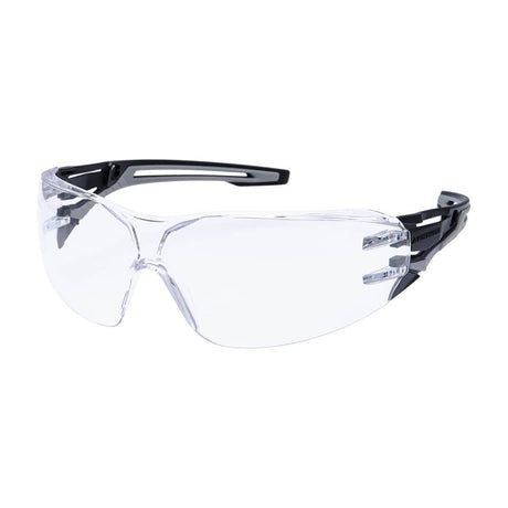 Portwest PR01 Anthracite Wraparound Safety Glasses