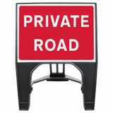 Private Road 600 x 450mm Q-Sign