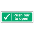 push-bar-to-open-fire-safety-extinguisher-signage-evacuation-escape-hazard-identify-locate-instruct-alarm-prevention-assembly-regulations-compliance-gear-self-adhesive-rigid-PVC-foam-high-impact-polystyrene-photoluminescent-polycarbonate