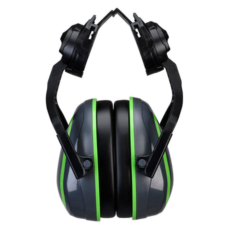 Portwest PW03 HV Extreme Ear Defenders Low Clip-On Metal Free