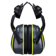 Portwest PW04 HV Extreme Ear Defenders Medium Clip-On Metal Free