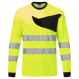 Portwest PW221 Class 3 PW2 Hi-Vis T-Shirt L/S