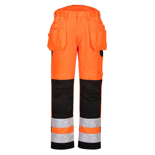 Portwest PW242 Class 2 PW2 Hi-Vis Holster Pocket Trousers