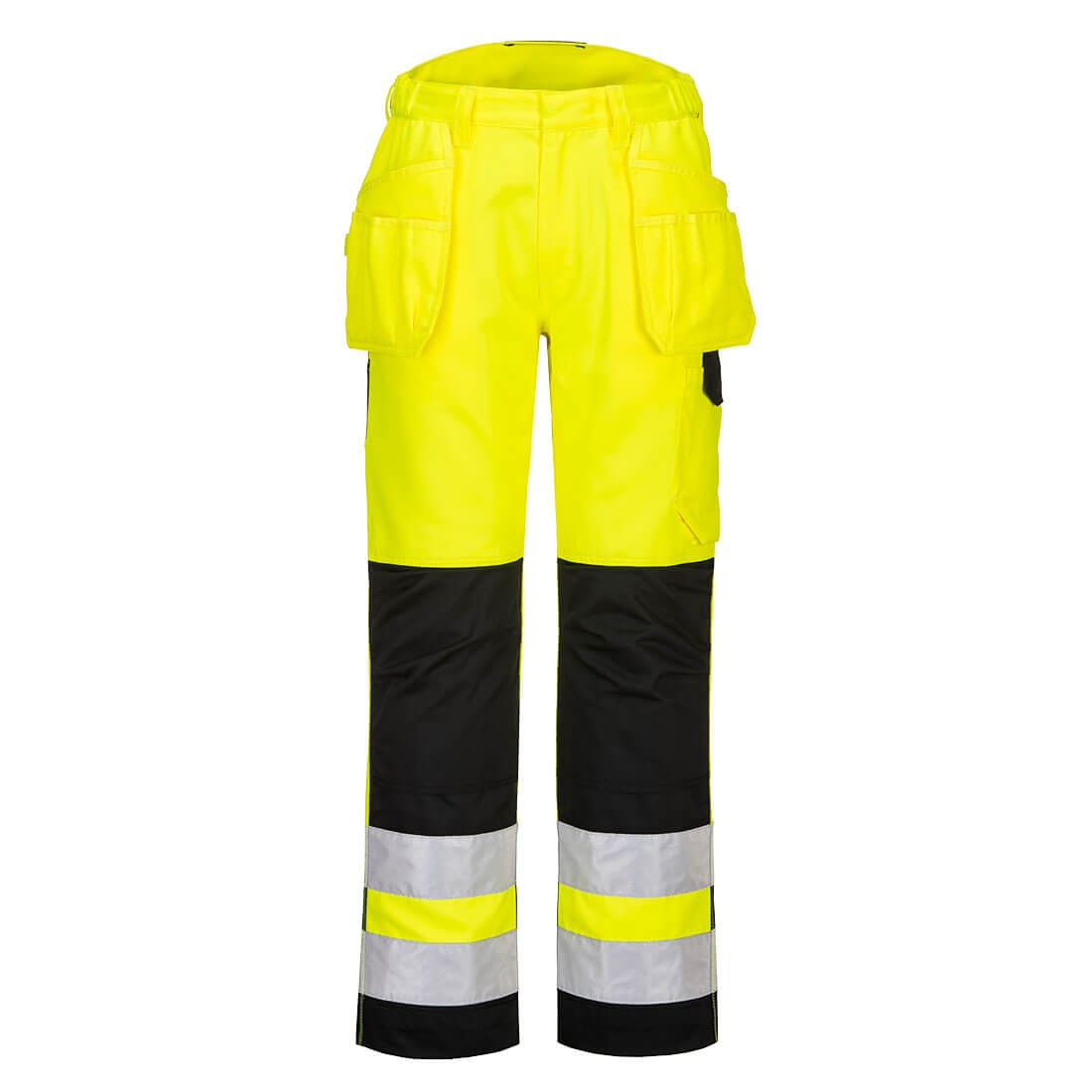 Portwest PW242 Class 2 PW2 Hi-Vis Holster Pocket Trousers