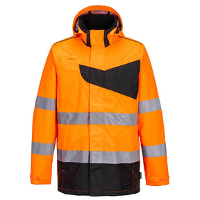 Portwest PW265 Waterproof PW2 Hi-Vis Rain Jacket