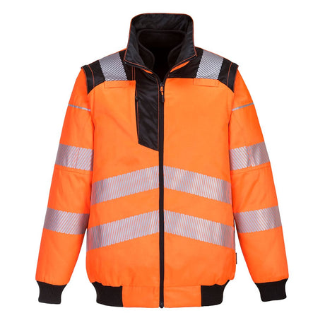Portwest PW302 Class 3 PW3 Hi-Vis 3-in-1 Pilot Jacket