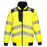 Portwest PW302 Class 3 PW3 Hi-Vis 3-in-1 Pilot Jacket