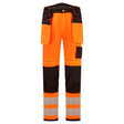 Portwest PW306 Class 2 PW3 Hi-Vis Stretch Holster Pocket Trousers
