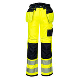 Portwest PW306 Class 2 PW3 Hi-Vis Stretch Holster Pocket Trousers