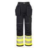 Portwest PW307 PW3 Hi-Vis Class 1 Holster Pocket Trousers