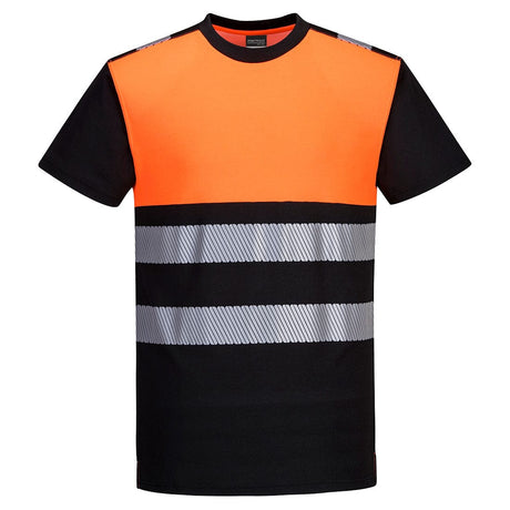 Portwest PW311 PW3 Hi-Vis Cotton Comfort Class 1 T-Shirt S/S