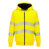 Portwest PW321 PW321 Hi-Vis Zipped Winter Hoodie