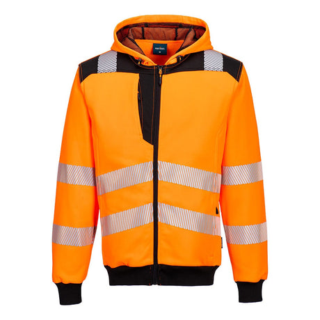 Portwest PW327 Class 2 PW3 Hi-Vis Zip Hoodie