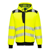 Portwest PW327 Class 2 PW3 Hi-Vis Zip Hoodie