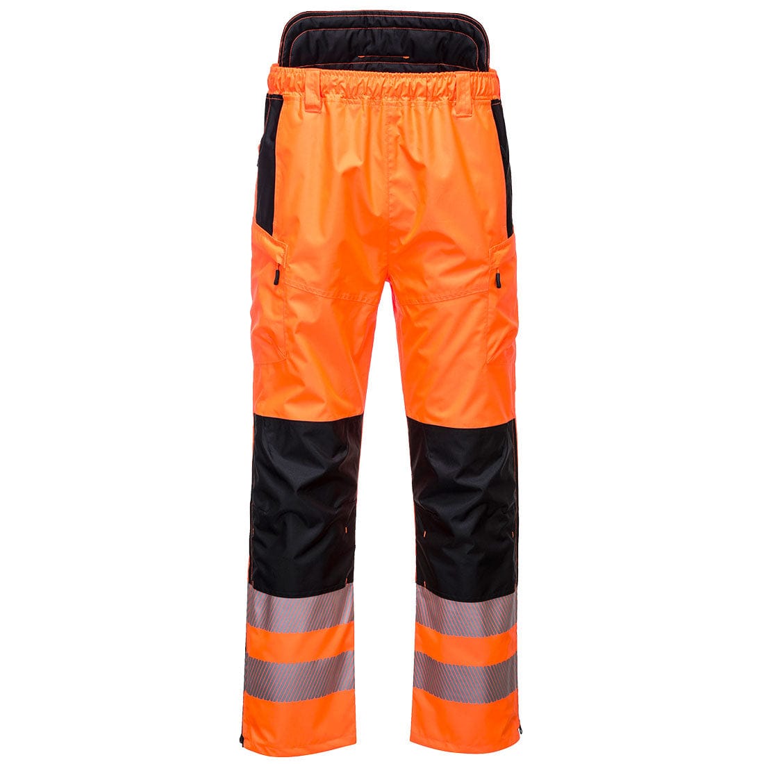 Portwest PW342 Class 2 Waterproof PW3 Hi-Vis Extreme Rain Trousers
