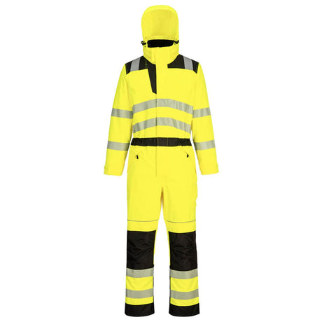 Portwest PW355 Class 3 Waterproof PW3 Hi-Vis Rain Coverall