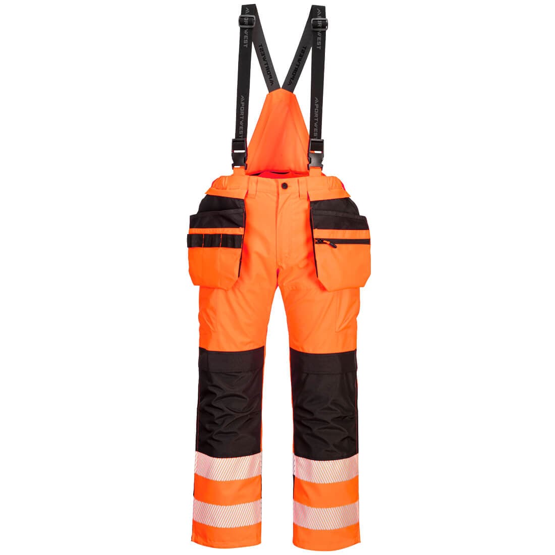 Portwest PW356 Class 2 Waterproof PW3 Hi-Vis Rain Trousers