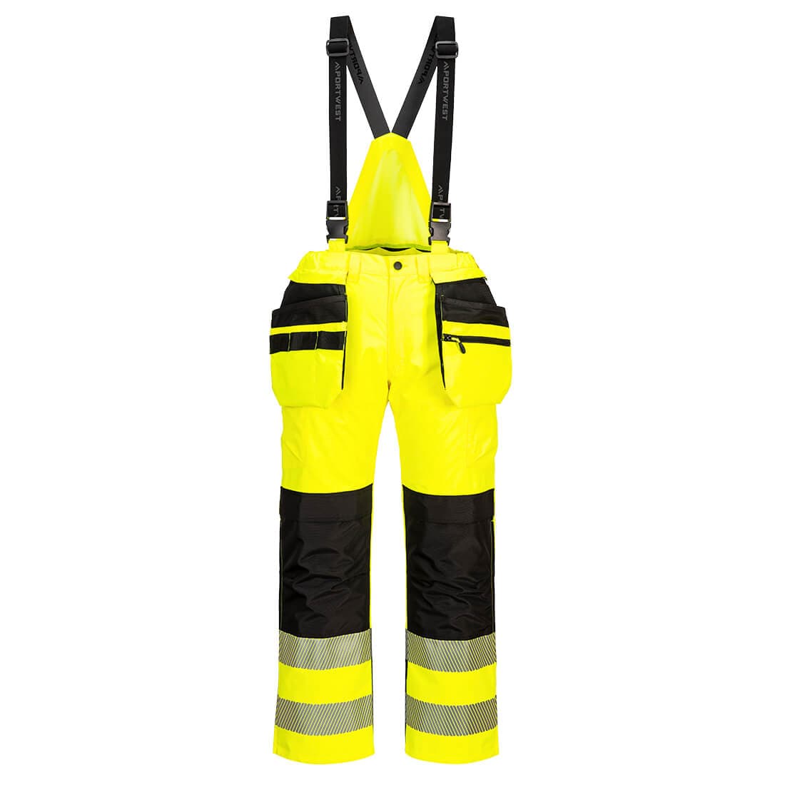 Portwest PW356 Class 2 Waterproof PW3 Hi-Vis Rain Trousers
