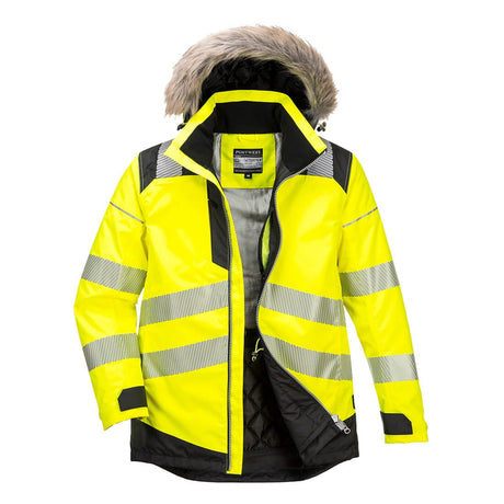 Portwest PW369 Class 3 PW3 Hi-Vis Winter Parka Jacket