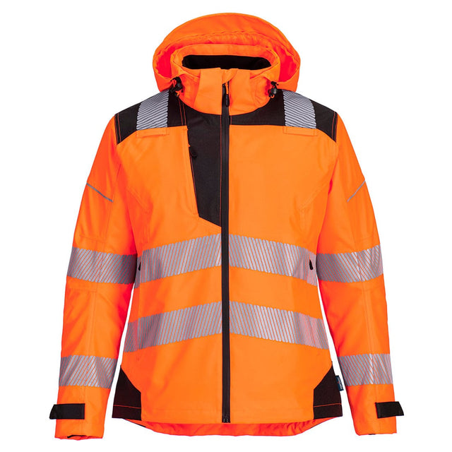 Portwest PW389 Class 2 Waterproof PW3 Hi-Vis Women's Rain Jacket