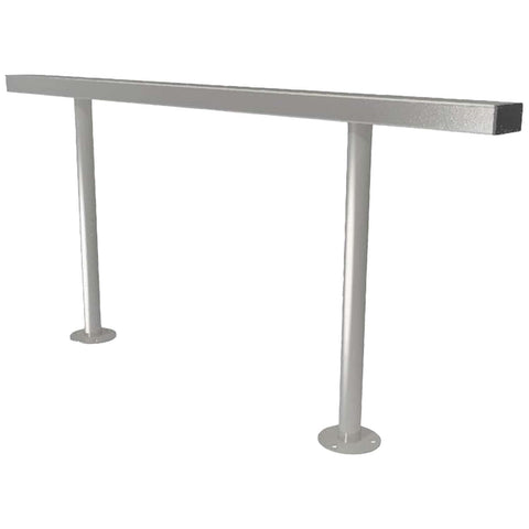 Perch-bench-for-smoking-shelter-area-outdoor-ashtrays-burbank-university-resteraunt-public-bars-pubs-galvanised-1500mm-seating-bus-stop-minimal-bolt-down-hospitals-industrial-stand-durable-heavy-duty