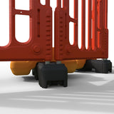 Q-Fence-melba-swintex-plastic-HERAS-barrier-fencing-panel-2-metre-tall-reflective-chapter-8-non-conductive-safety-recyclable-customisable-lightweight-portable-events-construction-site-high-visibility-durable-orange