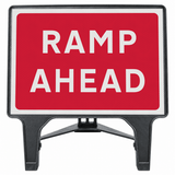 Ramp Ahead 1050x750mm Q-Sign